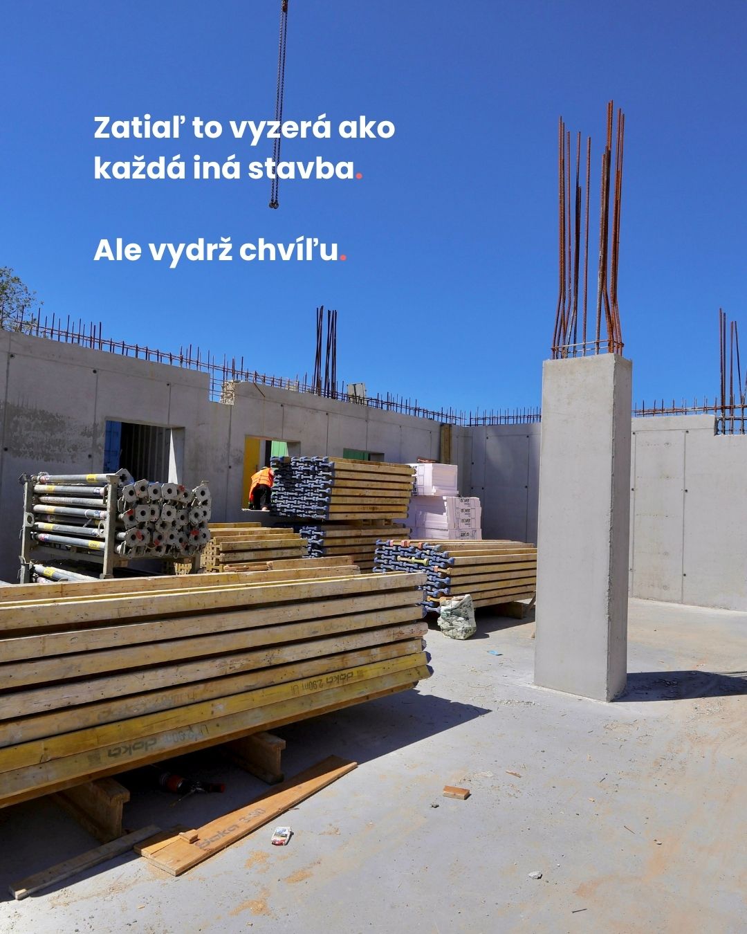 Ani sa nenazdáme a Bodka bude pripravená na svojich prvých obyvateľov 🏠 Možno aj práve na teba 🙂‍↕️

Dokončenie Bodka House sa plánuje na koniec roka 2028 📆